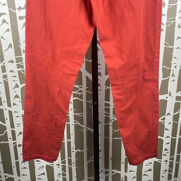 Sanctuary Rust Orange Straight Leg Ankle Jeans 28 - Picture 8 of 8